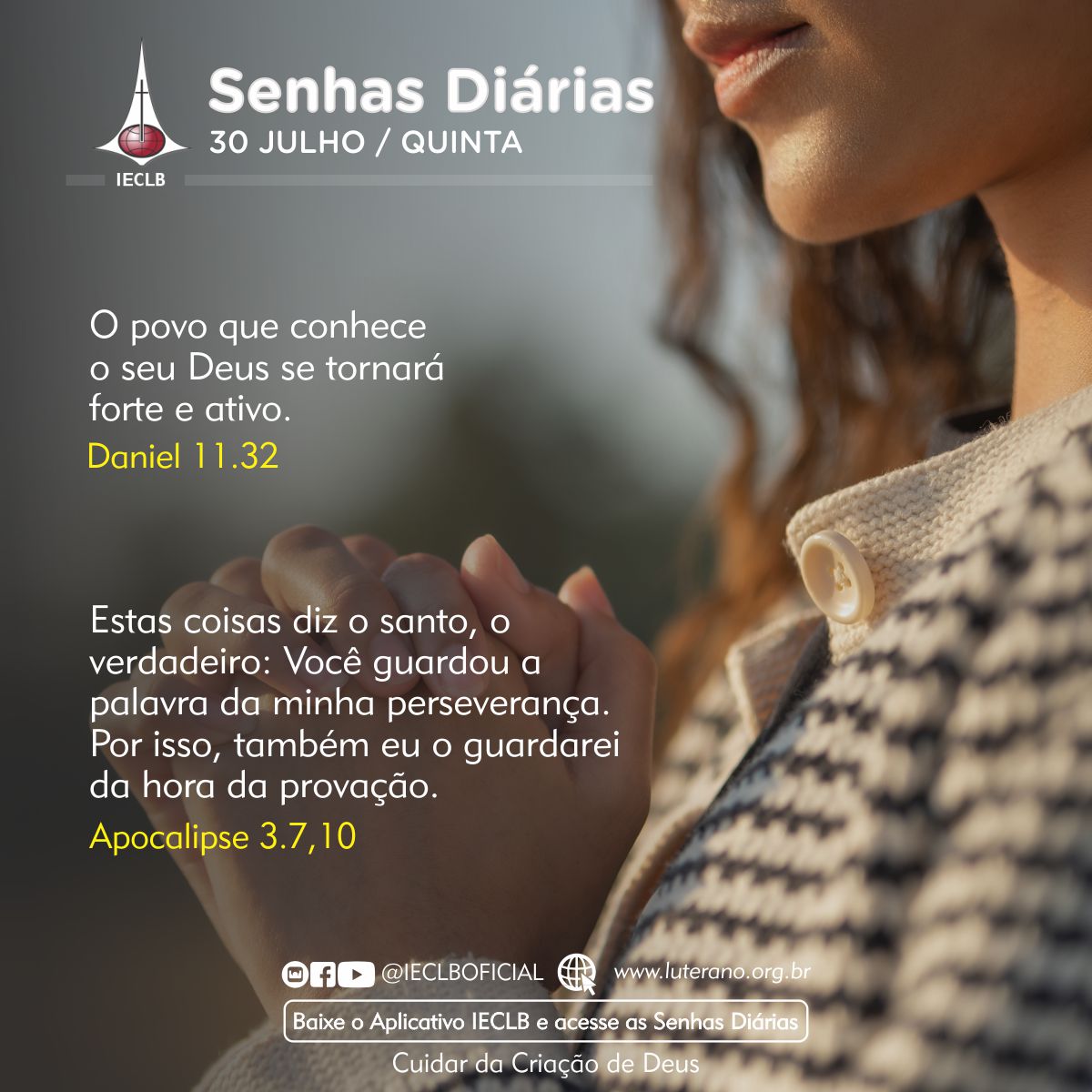 Senhas Diárias 30 07 2026