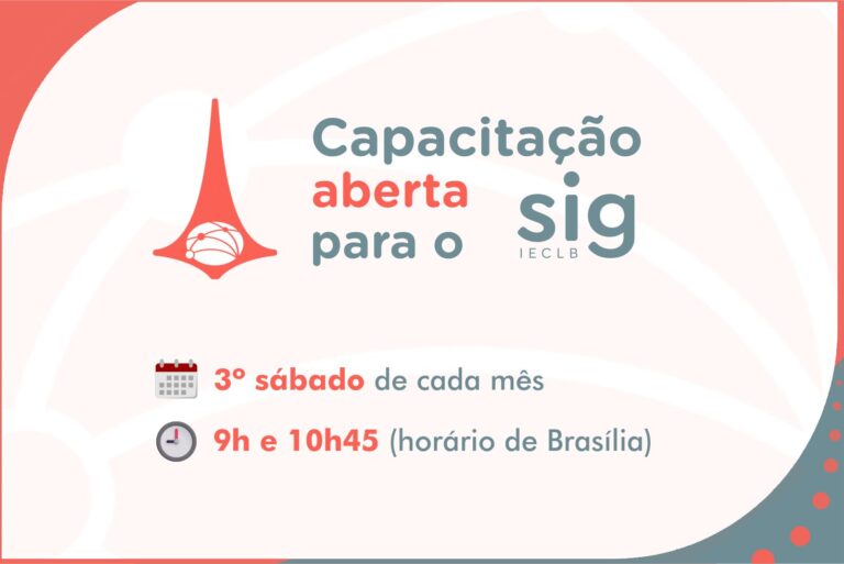 Capacitação aberta para o SIG
