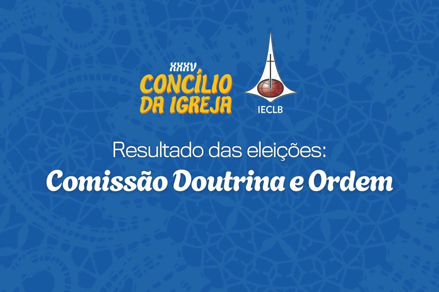 Eleições - doutrina e ordem