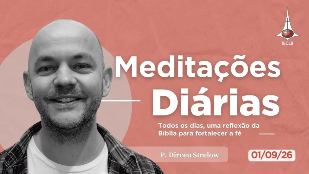 Capa do Video de Meditação Diária