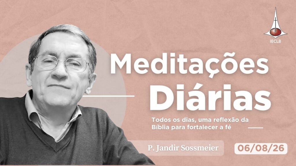 Capa do Video de Meditação Diária