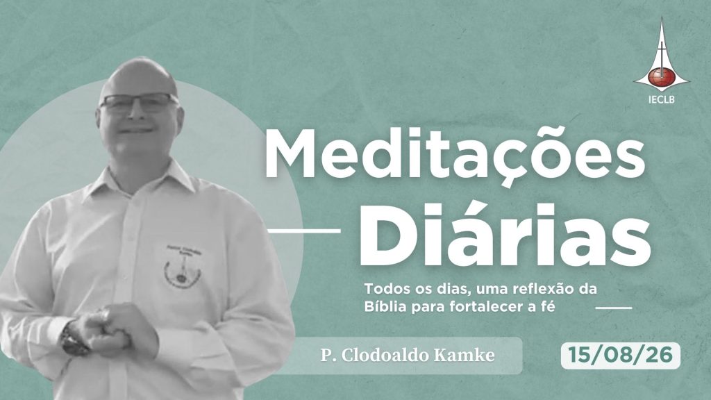 Capa do Video de Meditação Diária