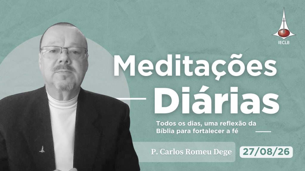 Capa do Video de Meditação Diária