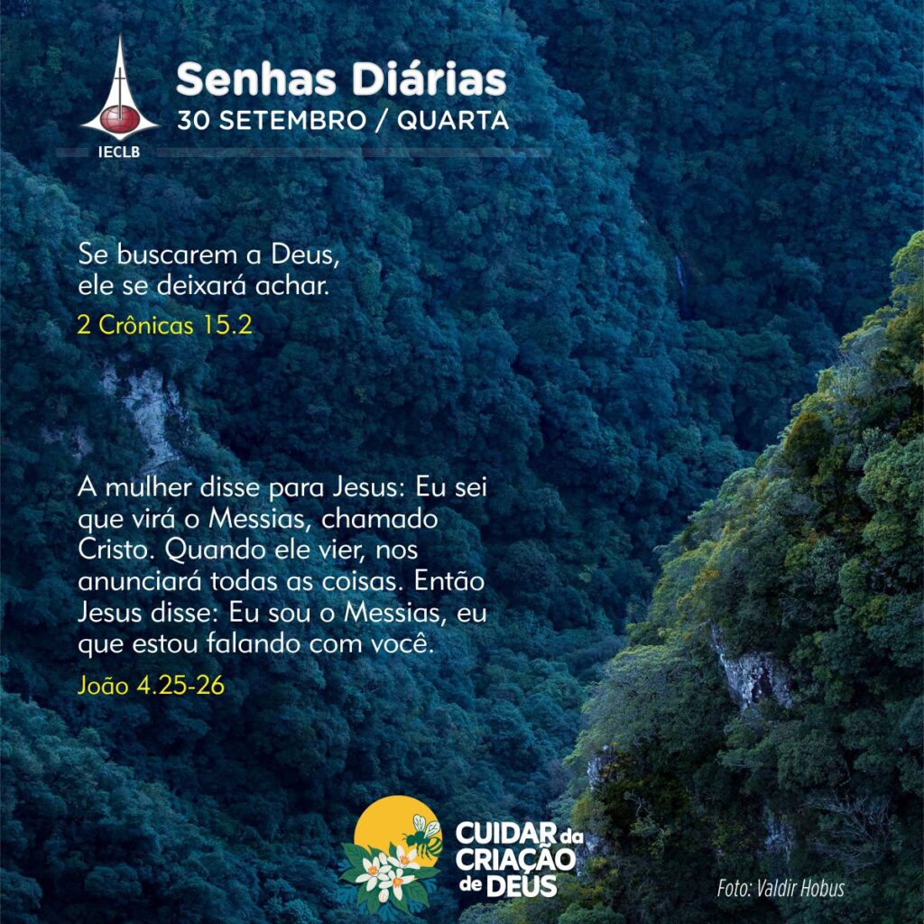 Senhas Diárias 30/09/2026
