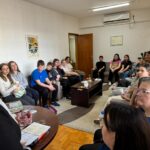 Confirmandas e confirmandos da Paróquia Evangélica de Confissão Luterana de Venâncio Aires visitam a Sede da IECLB (1)