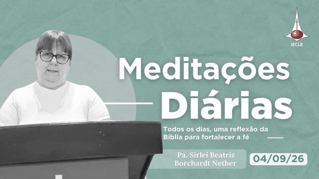 Capa do Video de Meditação Diária
