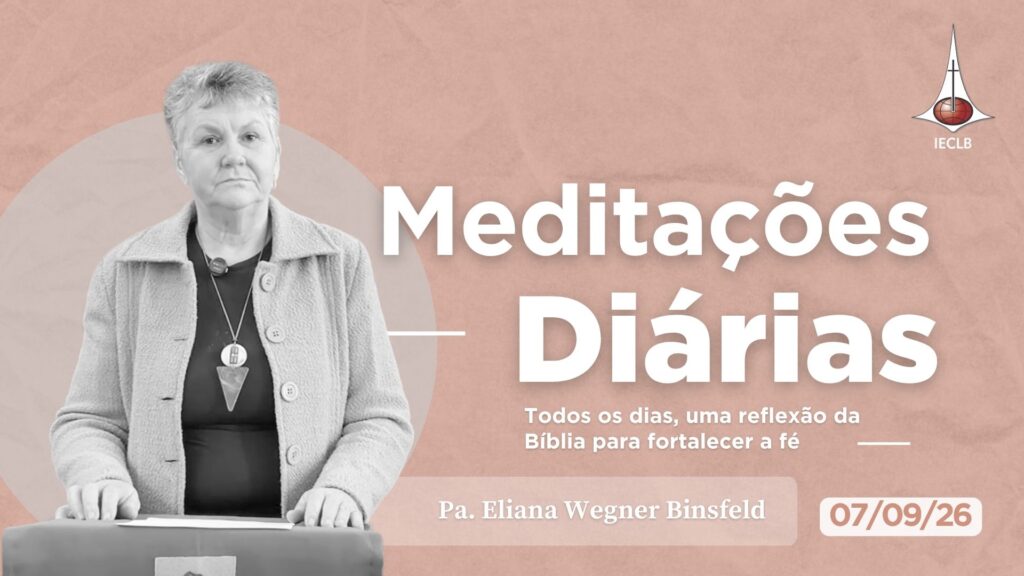 Capa do Video de Meditação Diária