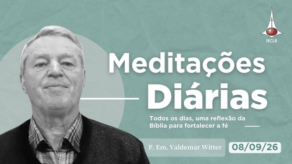 Capa do Video de Meditação Diária