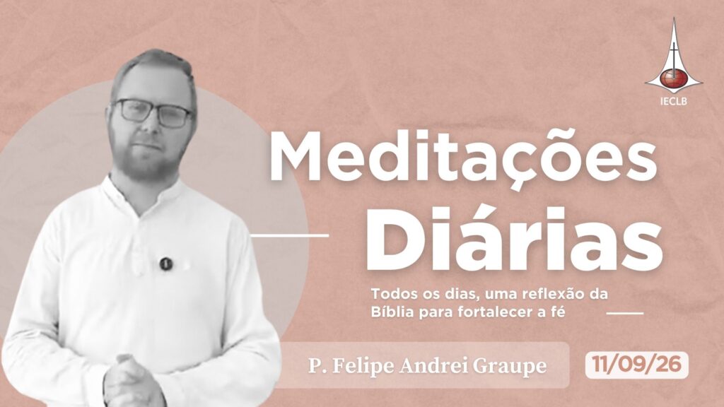 Capa do Video de Meditação Diária