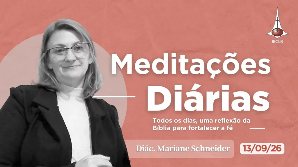 Capa do Video de Meditação Diária