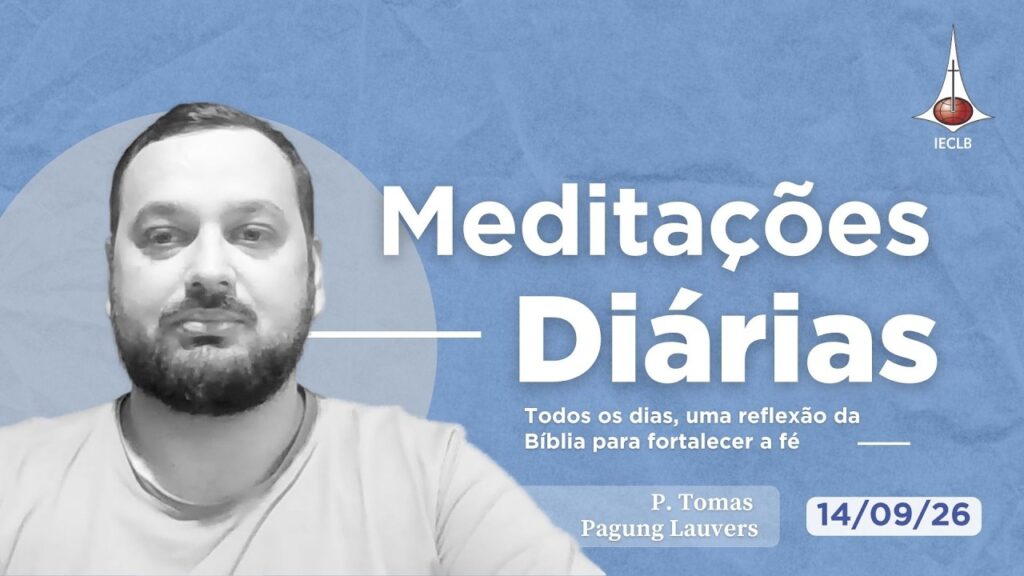 Capa do Video de Meditação Diária