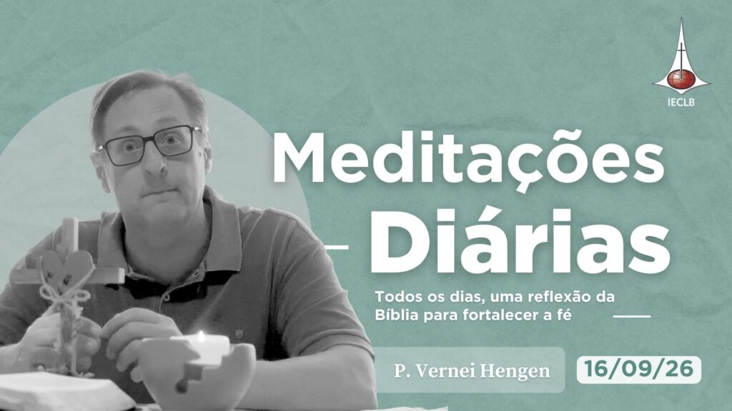 Capa do Video de Meditação Diária