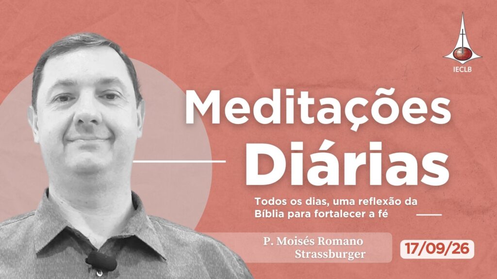 Capa do Video de Meditação Diária