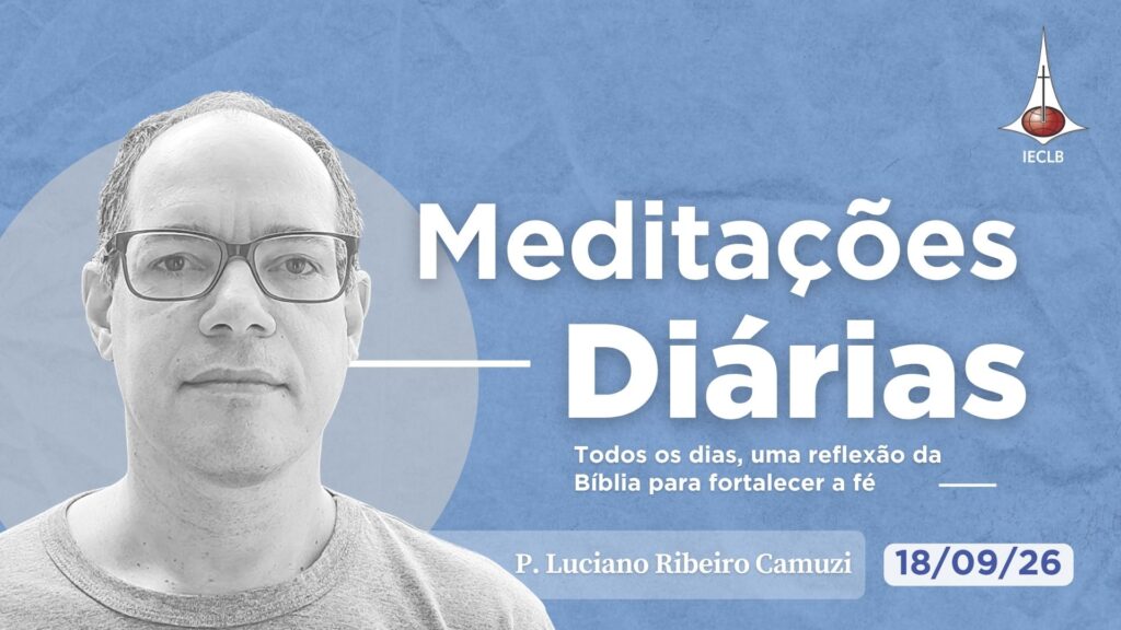Capa do Video de Meditação Diária