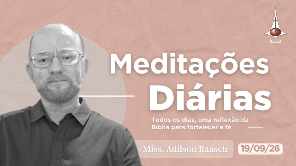 Capa do Video de Meditação Diária