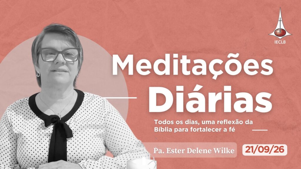 Capa do Video de Meditação Diária