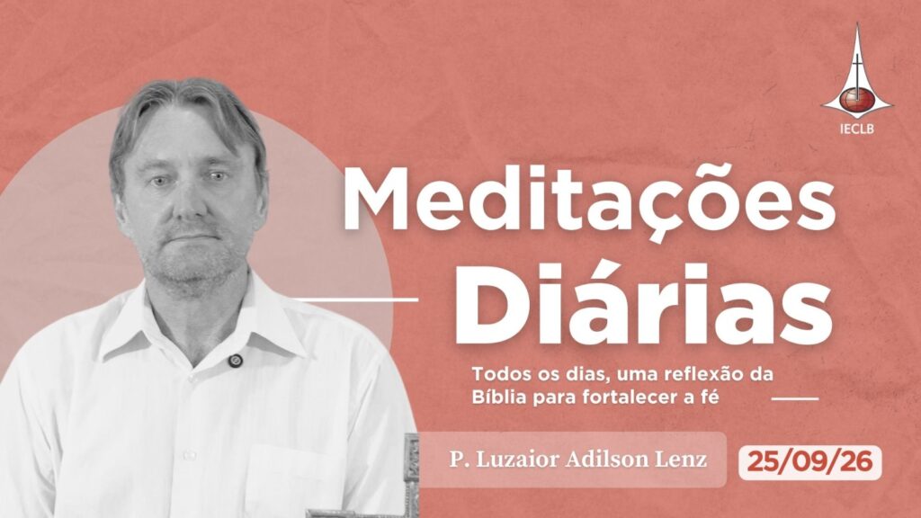 Capa do Video de Meditação Diária