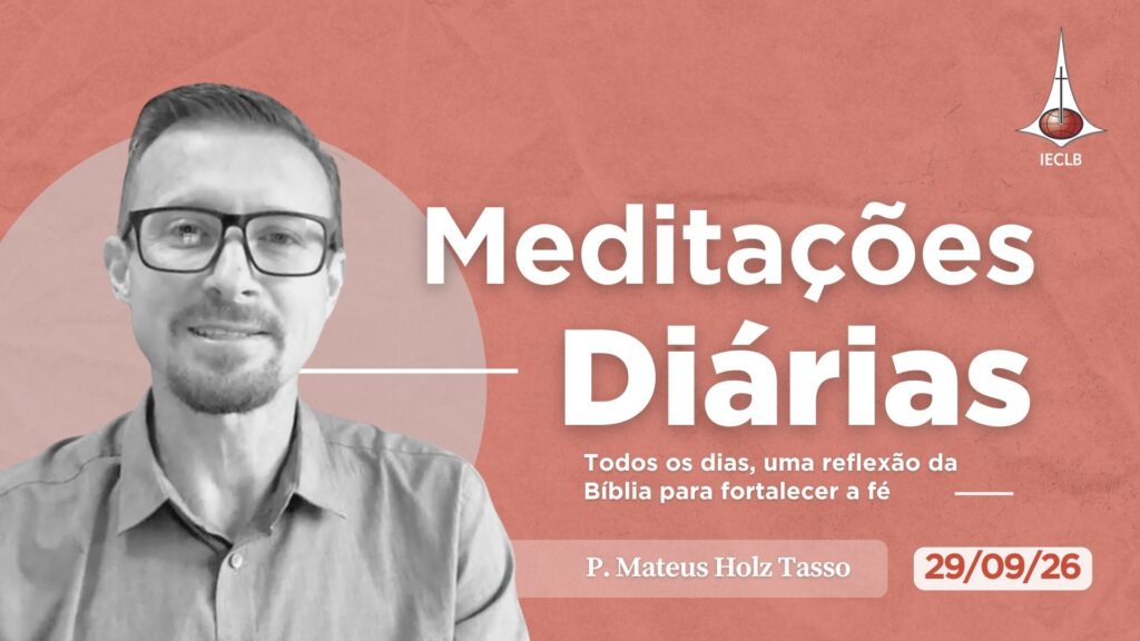 Capa do Video de Meditação Diária