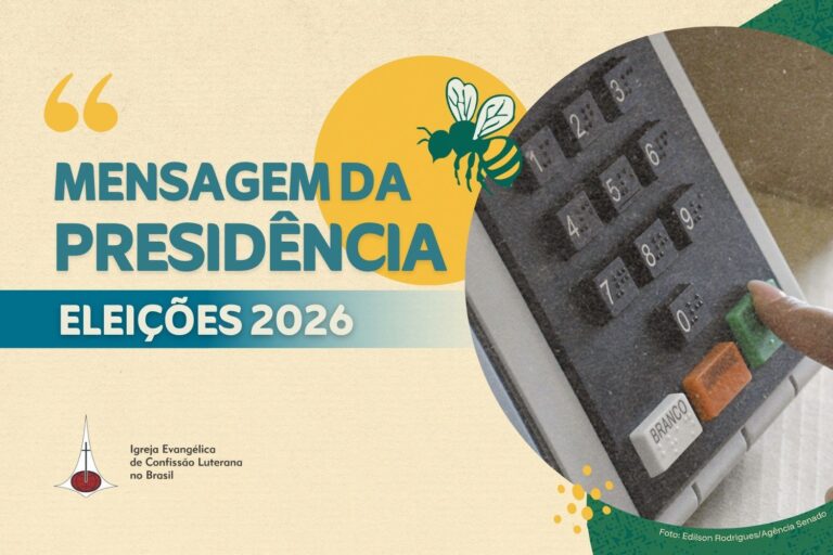 Mensagem da Presidência da IECLB - Eleições 2026