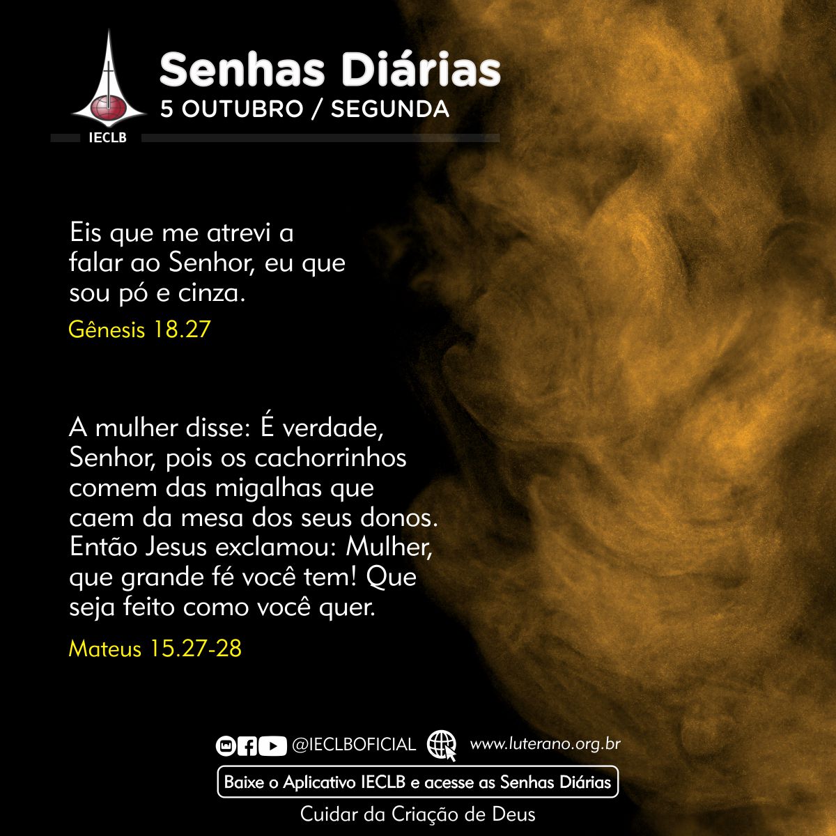 Senhas Diárias 05 10 2026