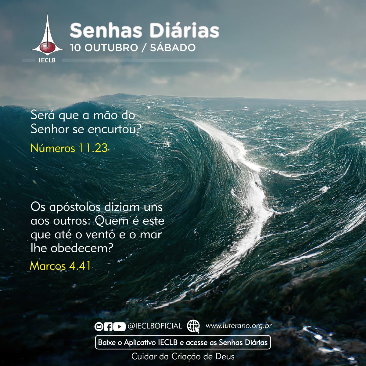 Senhas Diárias 10 10 2026