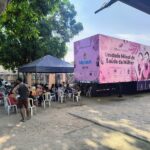 Comunidade de Manaus abre espaço para ações de cuidado com a saúde da mulher