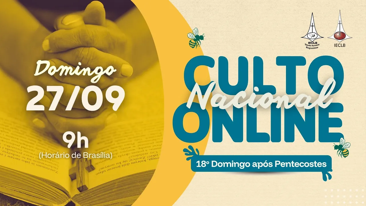 Culto Nacional Online 27 09 2026
