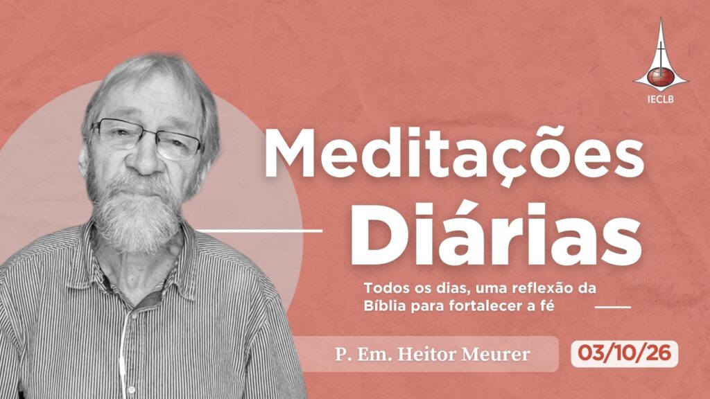 Capa do Video de Meditação Diária