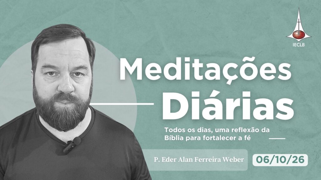 Capa do Video de Meditação Diária