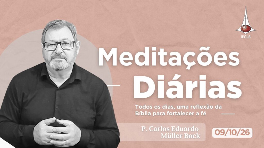 Capa do Video de Meditação Diária