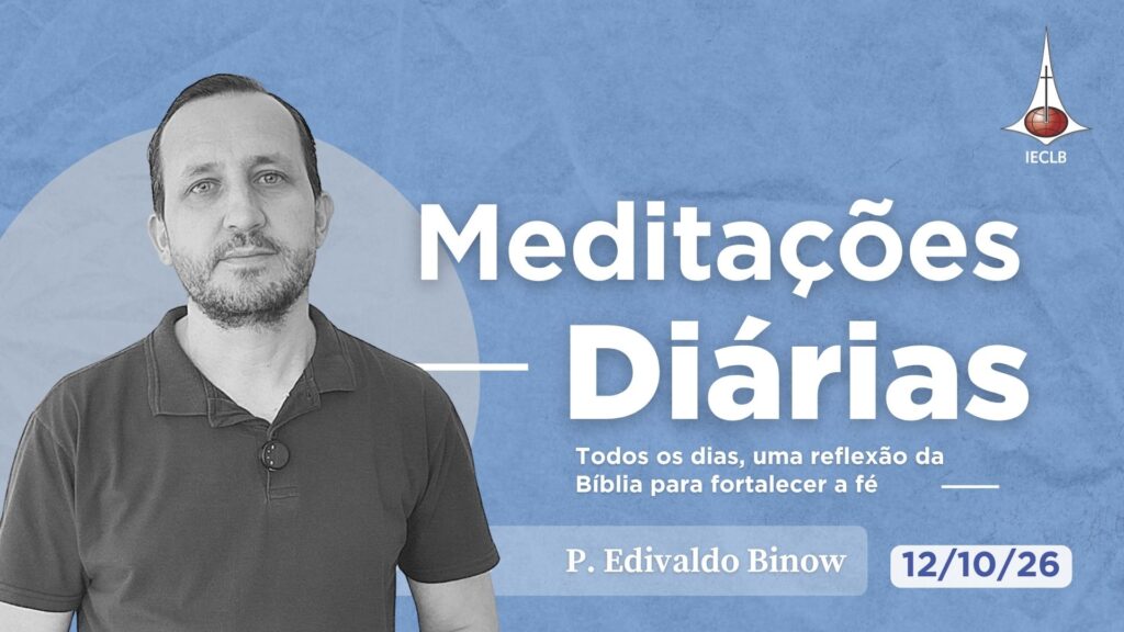 Capa do Video de Meditação Diária