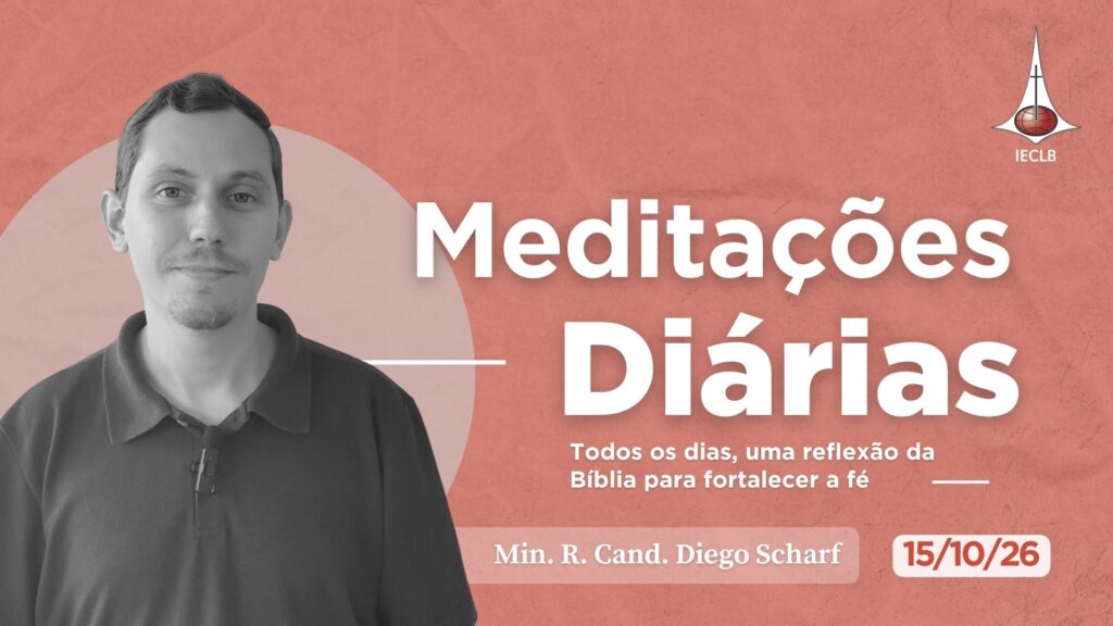 Capa do Video de Meditação Diária