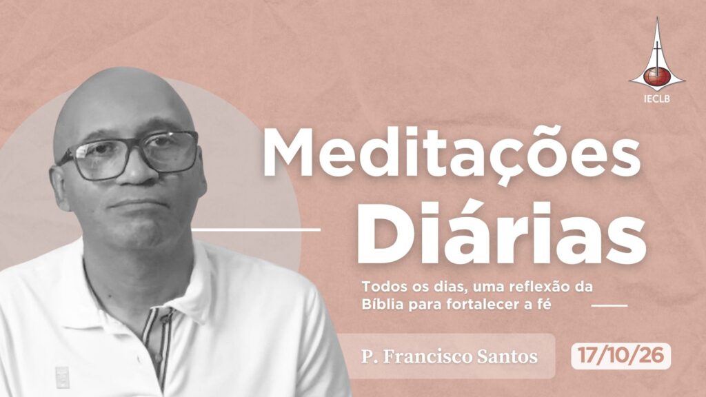 Capa do Video de Meditação Diária