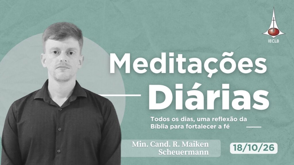Capa do Video de Meditação Diária