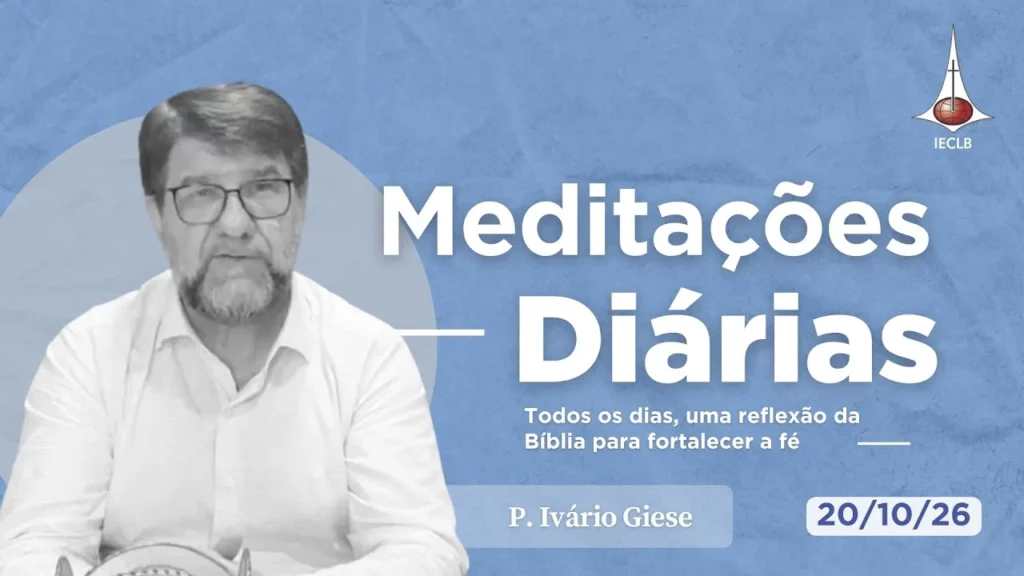 Capa do Video de Meditação Diária