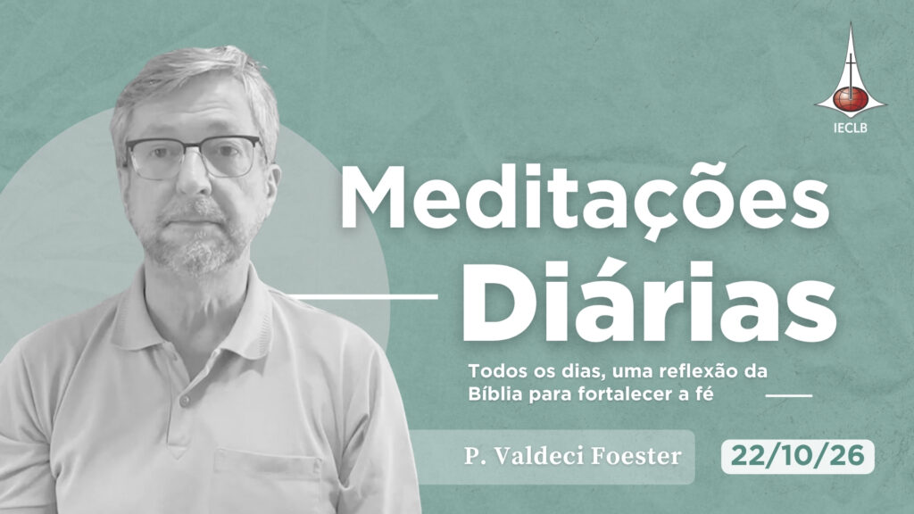 Capa do Video de Meditação Diária