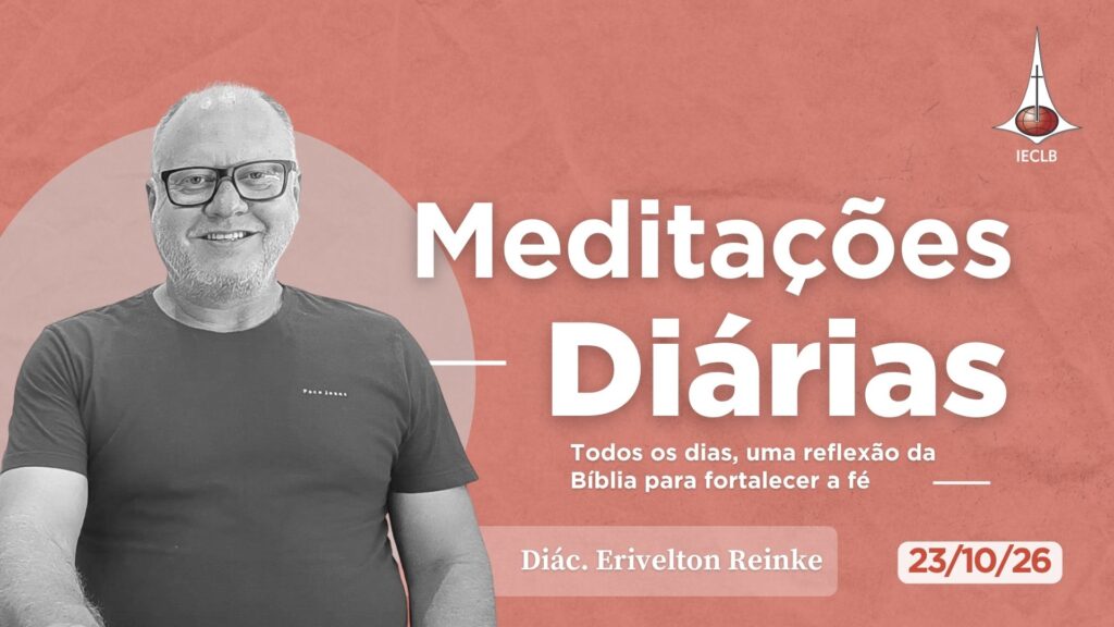 Capa do Video de Meditação Diária