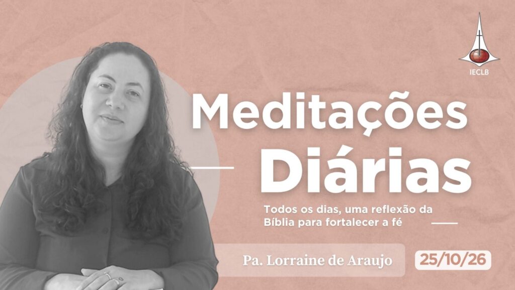 Capa do Video de Meditação Diária
