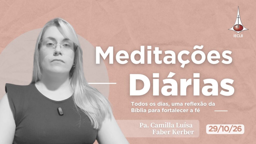 Capa do Video de Meditação Diária