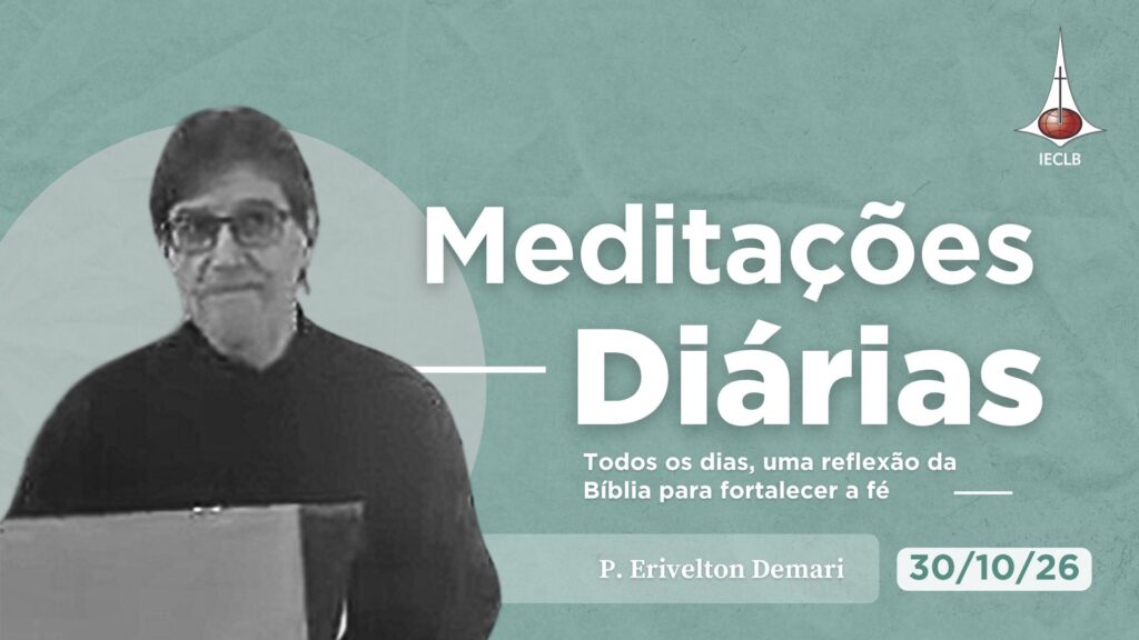 Capa do Video de Meditação Diária