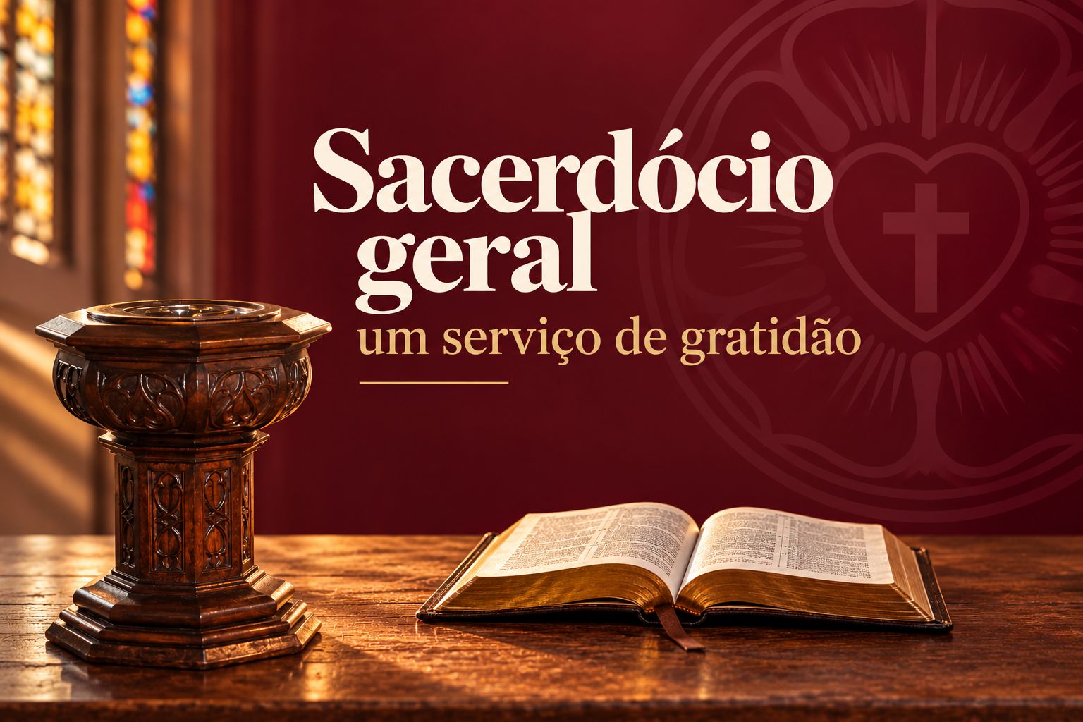 Sacerdócio Geral - um serviço de gratidão