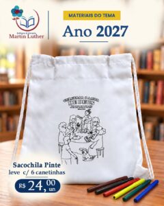 Sacochila Tema do Ano 2027