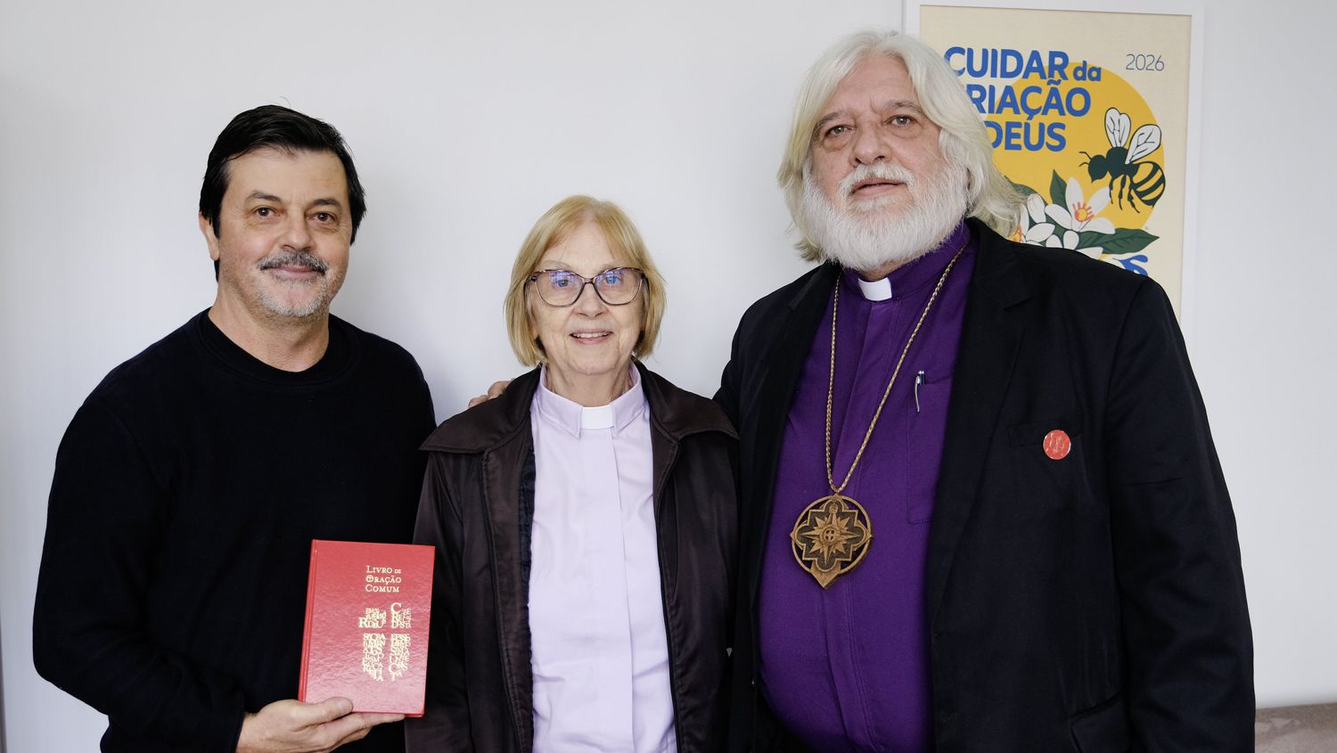 Visita do bispo da Igreja Anglicana