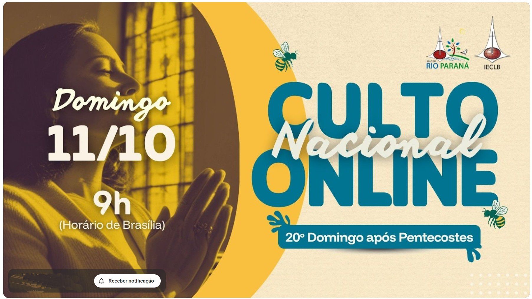culto nacional online 11 10 2026
