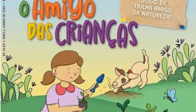Cuidar do jardim de Deus - amigo das crianças