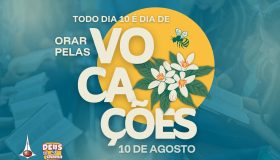Batismo - 10 de agosto é dia de orar pelas vocações