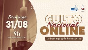 Culto Nacional online do dia 31.08.2025