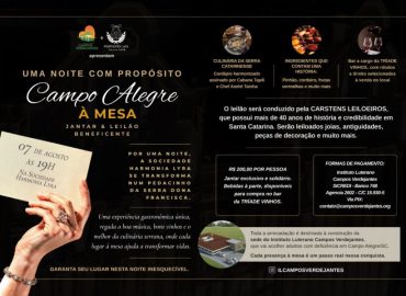 Flyer Campo Alegre à Mesa 07.08