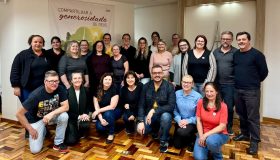 Um grupo de assistentes do Sínodo Nordeste Gaúcho participou do encontro que teve como foco o Sistema Integrado de Gestão