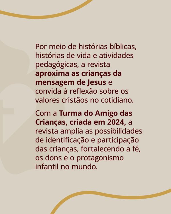 O Amigo das Crianças - Reforma 2026